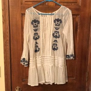 Free People lace blouse